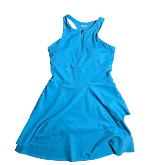 Athleta Blue Break Point Dress Size: M - Picture 2 of 8